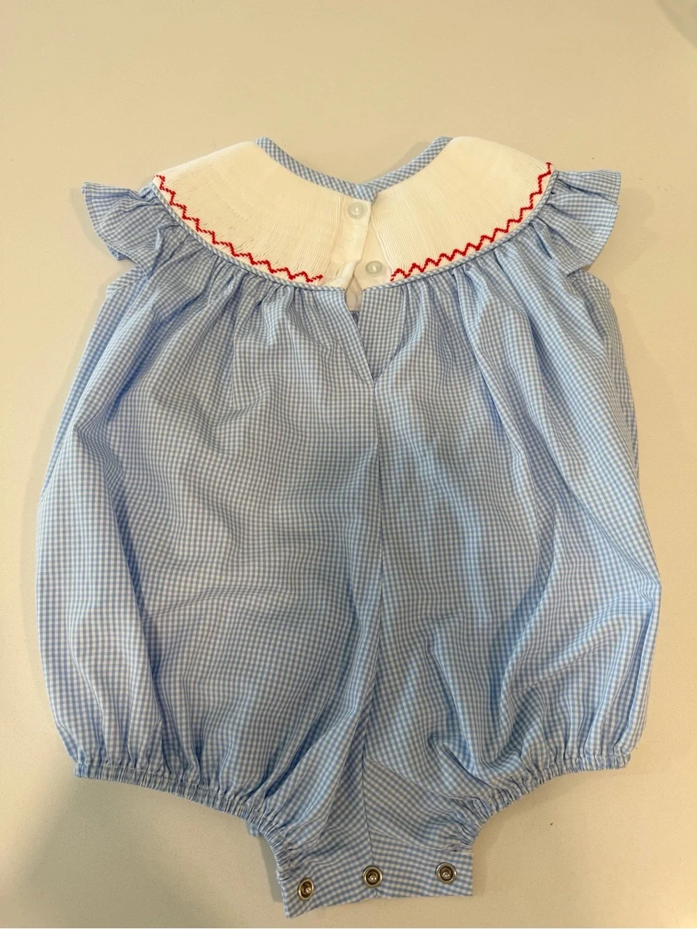Stitchy Fish Pups and Flag Baby Bubble